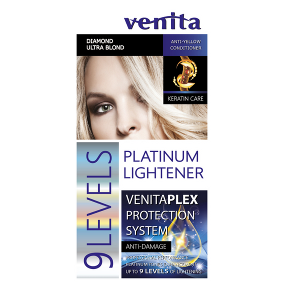 VENITA PLATINUM LIGHTENER PLATYNOWY ROZJAŚNIACZ DO WŁOSÓW Z SYSTEMEM OCHRONY VENITA PLEX