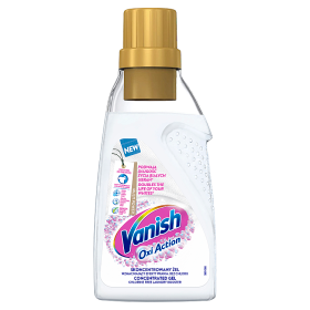 Vanish Oxi Action Odplamiacz do tkanin w żelu 500 ml do białego