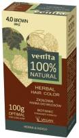 Venita 100% Natural Farba do włosów 4.0 Brąz 100 g