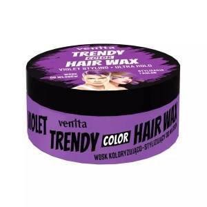 Venita Wosk do stylizacji Fioletowy 75g Trendy Color Hair Wax