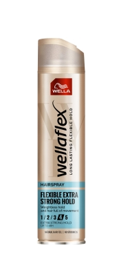 Wella Wellaflex Flexible Extra Strong Hold Lakier do włosów 250 ml