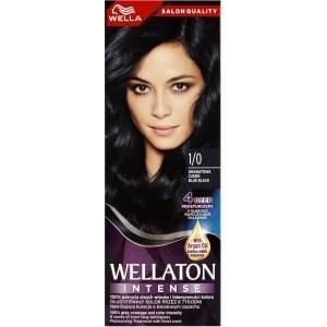 Wella Wellaton Intense Krem koloryzujący granatowa czerń 1/0