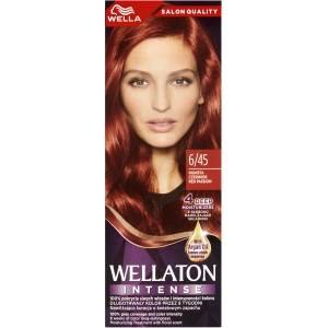 Wella Wellaton Intense Krem koloryzujący ognista czerwień 6/45