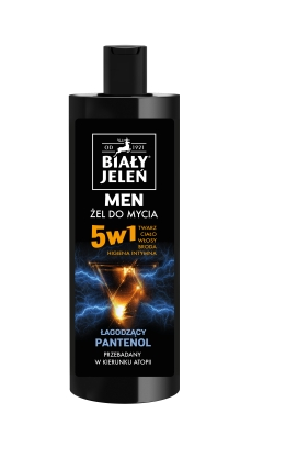 Żel do mycia 5w1 z pantenolem men BIAŁY JELEŃ 400ml