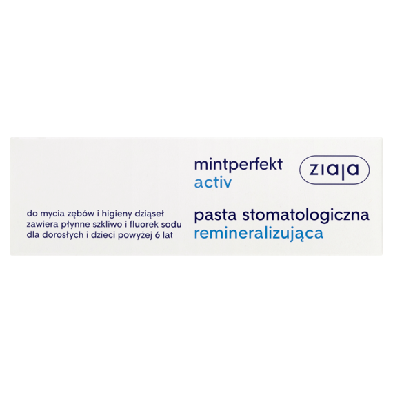 Ziaja Mintperfekt Activ Pasta stomatologiczna remineralizująca 75 ml