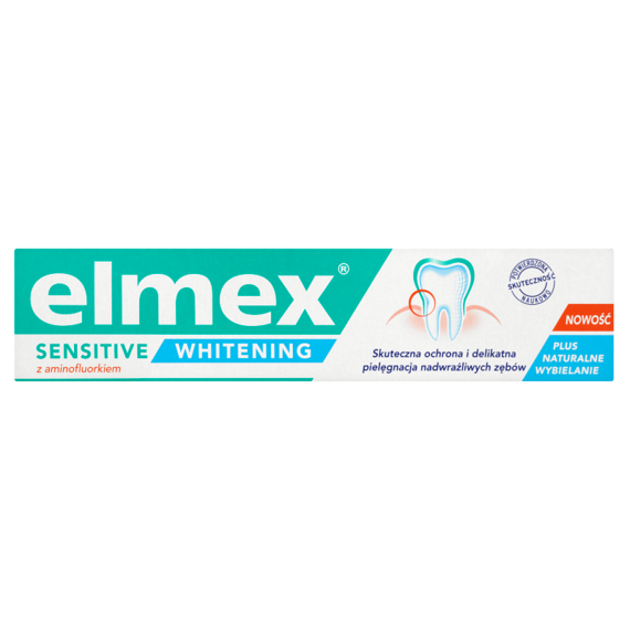 elmex Sensitive Whitening Pasta do zębów z aminofluorkiem 75 ml