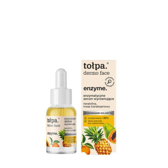 tołpa dermo face enzyme. enzymatyczne serum wyrównujące koloryt, 30 ml